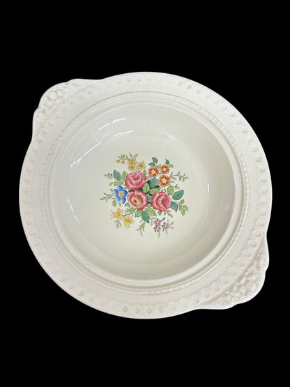 1940s Wellesley Wedgwood Ullswater China Lidded Vegetable Serving Dish