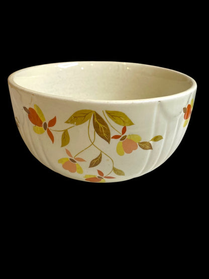 MidCentury Halls Superior 1 Qt Radiance Mixing Bowl Autumn Leaves 6.25"