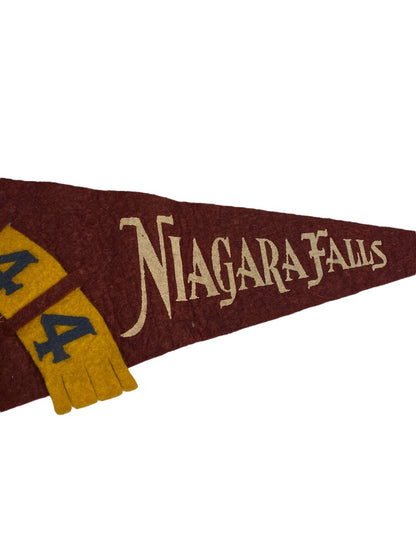 1944 Niagara Falls Pennant Souvenir Felt Flag. 11.75"