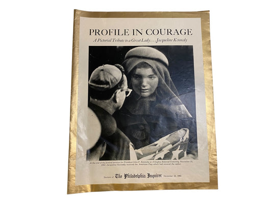 Philadelphia Inquirer 1963 Pictorial Tribute JFK Jacqueline Kennedy