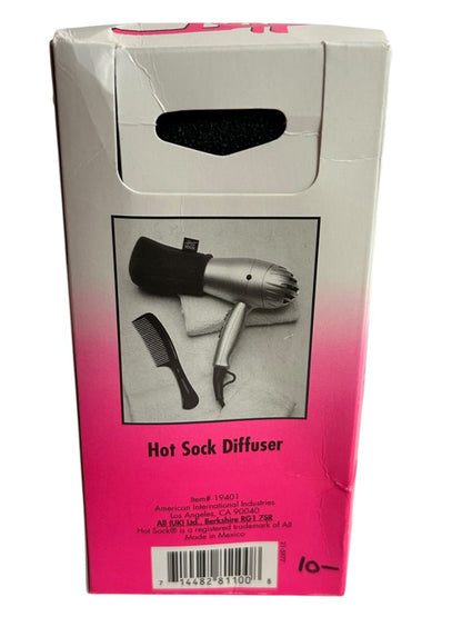 Hair Ware Hot Sock Ultralight Hair Blow Dryer Heat Diffuser