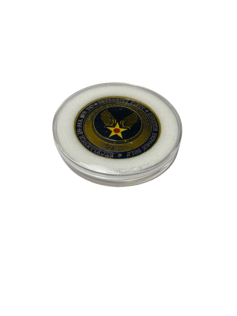 Original USAF Air Force 1947 Becoming An Airman's Challenge Coin