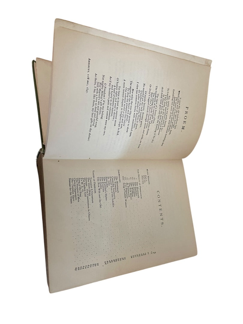 The Poetical Works of John Greenleaf Whittier Cabinet Edition 1900