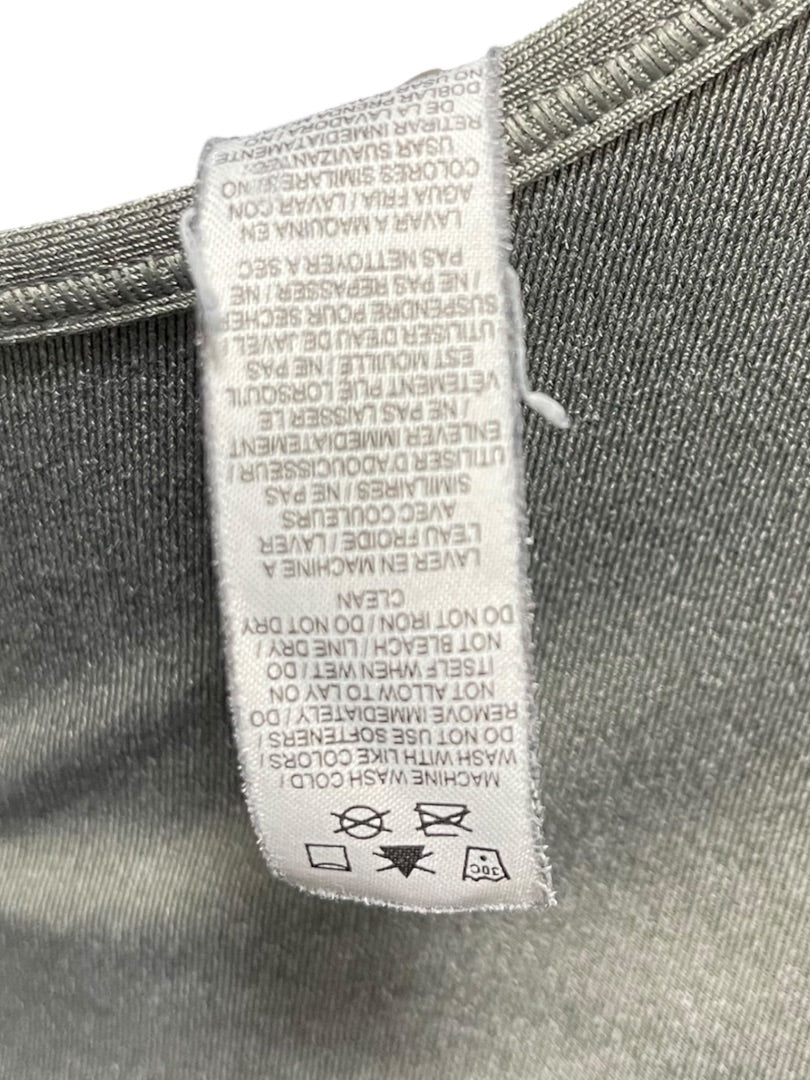 Medium Nike Dri Fit Sports Bra No Padding RN#56323 Gray