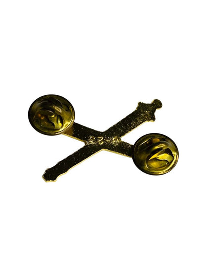 US Army Field Artillery Officer Insignia Pin 1.5" G-23
