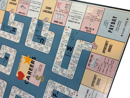 Vintage Careers Parker Brothers Board Game of Optional Goals