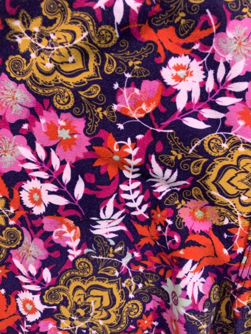 One Size LulaRoe Womens Leggings 3 Pair Assorted Floral