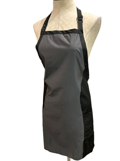 Betty Dain Hair Stylist Apron Bleachproof Black Gray Hourglass