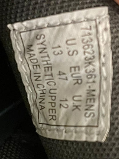 Size 13M Bass Relax Lace Up Mens Shoes 713623-K361 Charcoal Tan