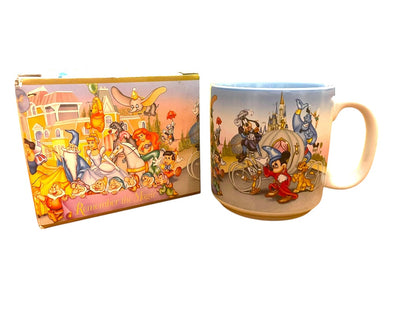 Walt Disney World 25th Anniversary 1996 It's Time To Remember The Magic 12oz Mug