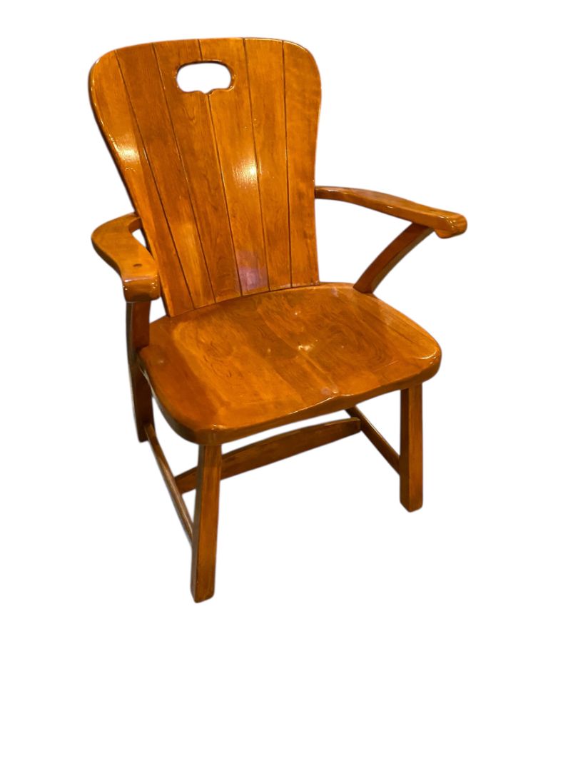 Vintage Heywood Wakefield Priscilla Cowboy Chair Sturdy Solid