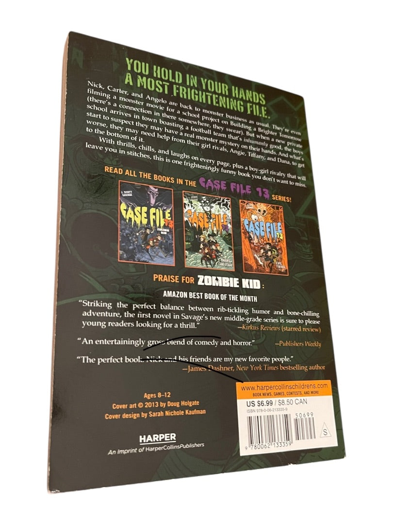 The Case File 13 J. Scott Savage 1-4 Paperback and Hardcover Harper