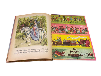 Vintage Sleeping Beauty Wonder Books 1956 Hardcover