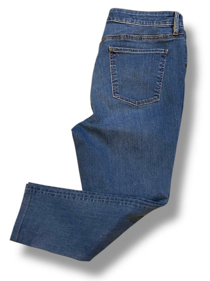 Size 12 Talbots Womens Jeans Slim Ankle Flawless 5 Pocket Denim