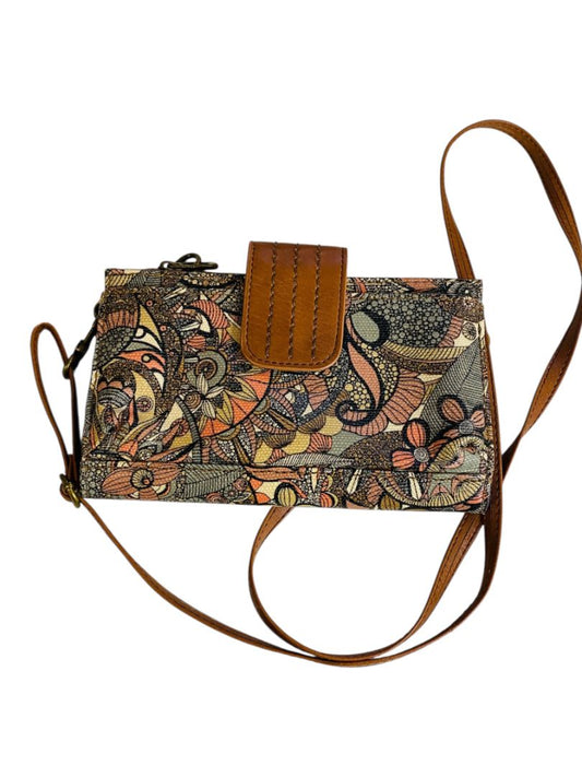 Sakroots Olympic Large Smartphone Crossbody Bag Sienna Spirit Desert