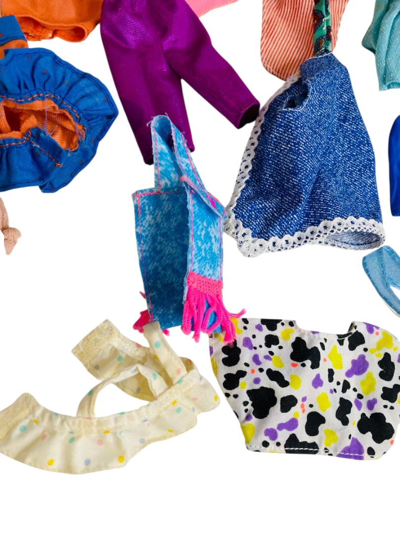 Vintage Fashion Doll Clothes Lot Fits Barbie 11.5 Inch Dolls 70s 80s