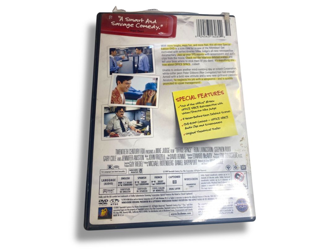 Office Space - Special Edition with Flair Widescreen Edition DVD Movie