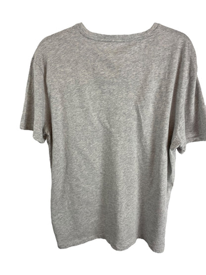 Large Polo Ralph Lauren Men's Gray Short Sleeve Tshirt Cottton