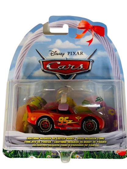 Disney Pixar Cars  Collection Lightning McQueen as Easter Buggy Diecast HTY66 New Mattel