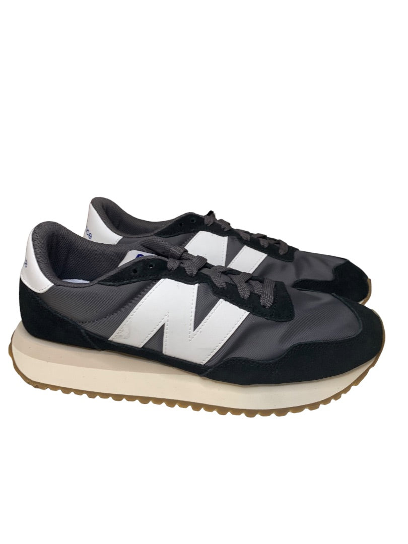 Size 10D New Balance Gray 237 V1 Black with Magnet MS237GA