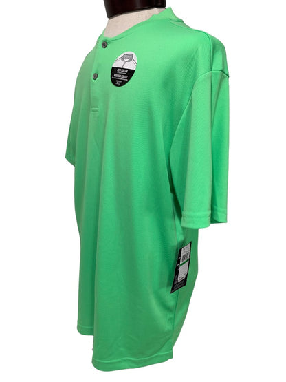 Large PGA Tour Bright Green Casual New Color Golf Shirt Mens New