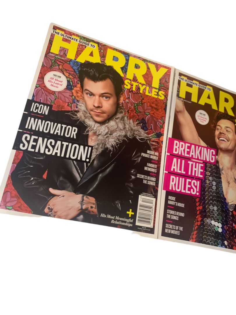 The Ultimate Guide to Harry Styles Set of 2 Magazines Music Spotlight 2021 2022