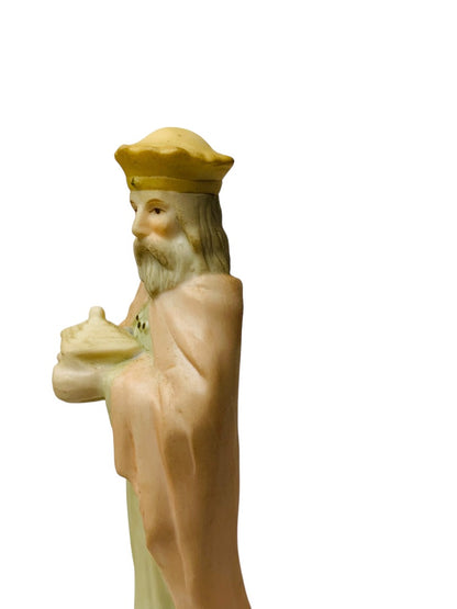 Lefton 1983 Wise Man The Christopher Collection Nativity Figure No Box 5.25" 00350 Pastel