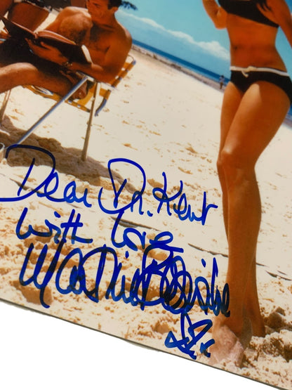 Signed Martine Beswick Behind the Scenes Photo James Bond Thunderball Personalized