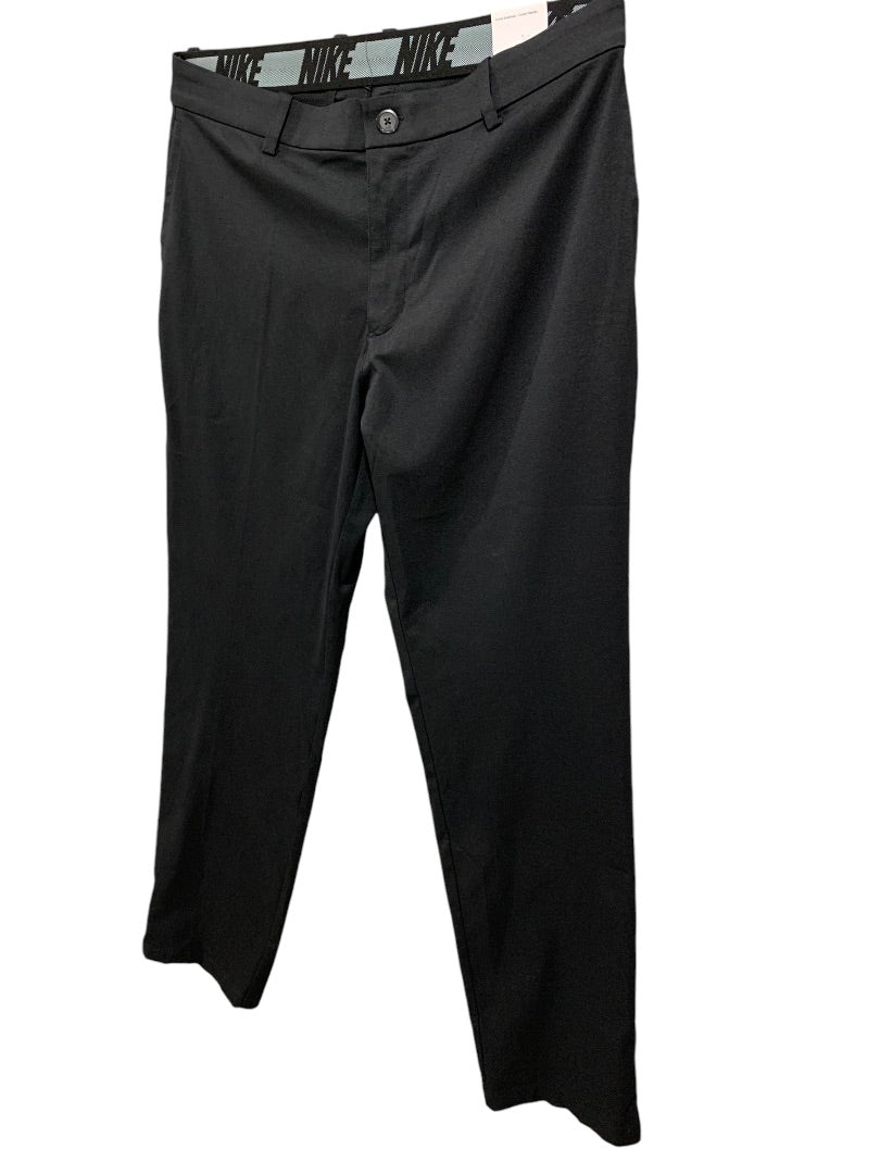 36 x 32 Nike Golf Mens New Standard Fit Black Pants AJ5489