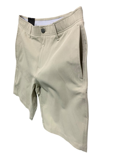 Size 34 Under Armour Mens New Golf Chino Shorts Tan Stretch 1377302