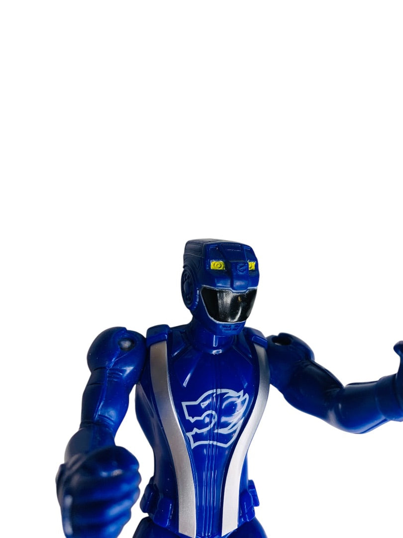 Bandai 2008 Blue Lion Power Ranger Action Figure Toy 5.5 Inch 1609