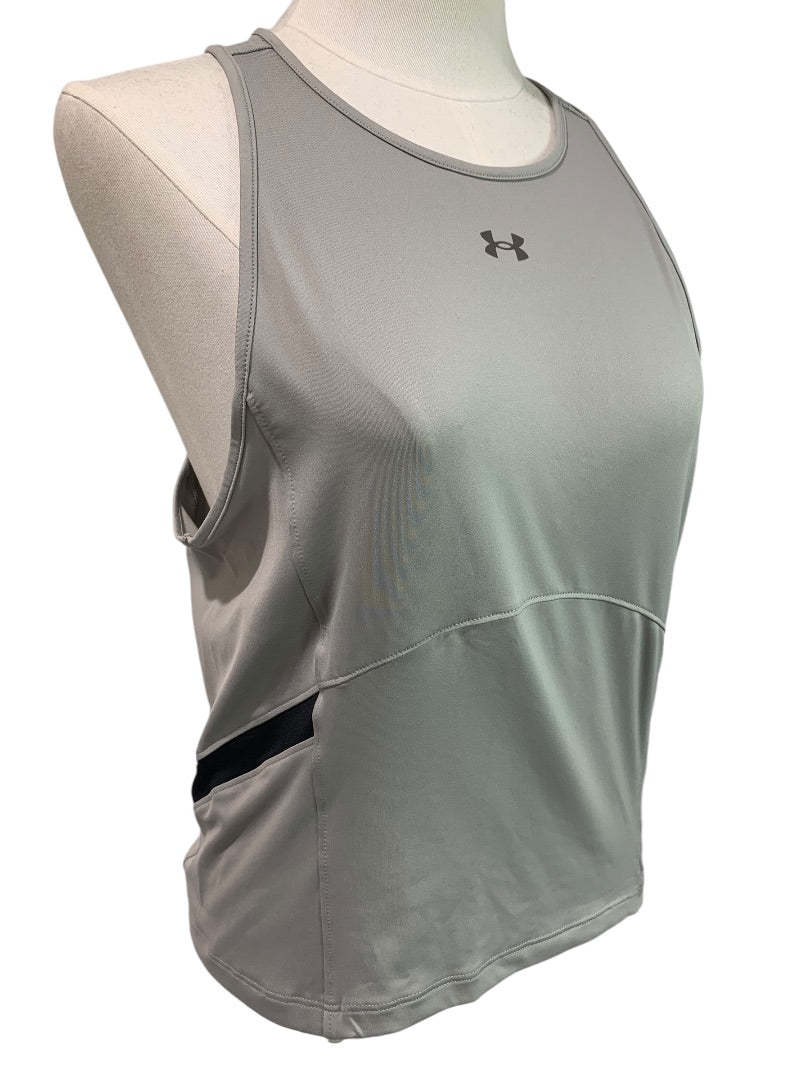 XXL Under Armour Womens New Fitted Gray Tank Top 1373943