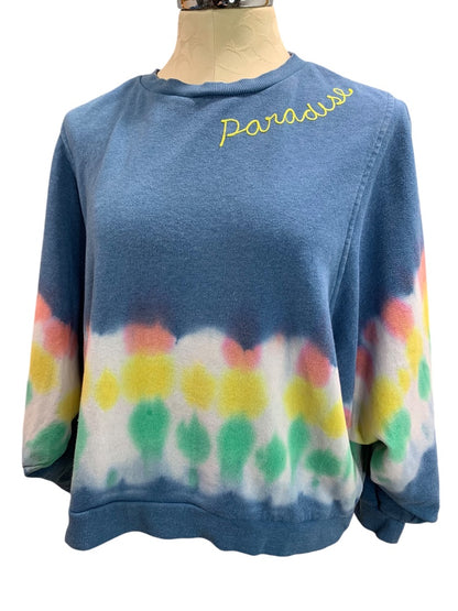 Small Vintage Havana Womens Tie Dye Sweatshirt Soft Paradise