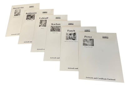 Lot of 6 Park West At Sea Seriolithographs and COA Bohlmann Steynovitz Lekinff Kachan Perez Fanch