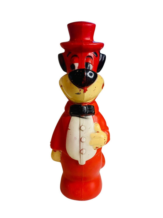 1960 Huckleberry Hound Blow Mold Bank 15 Inches Knickerbocker Hanna Barbera