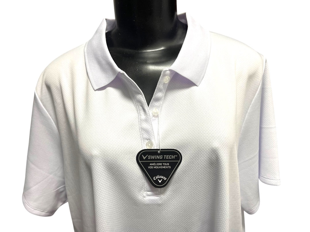 3X Callaway Opti-Dri Swing Tech Womens New Golf Shirt Pale Lavender