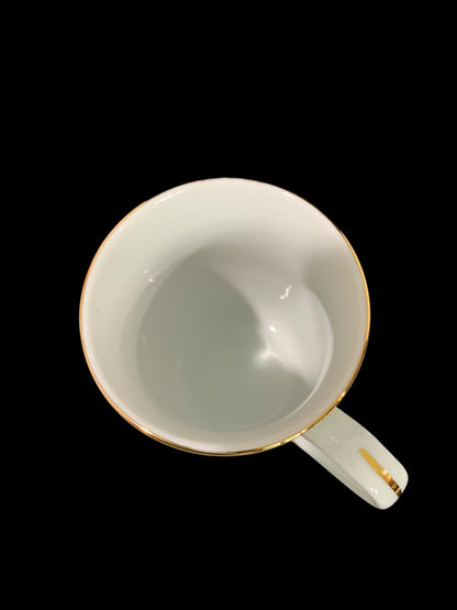 1982 Norman Rockwell Museum Collection Mug Gold Trim "The Toymaker"