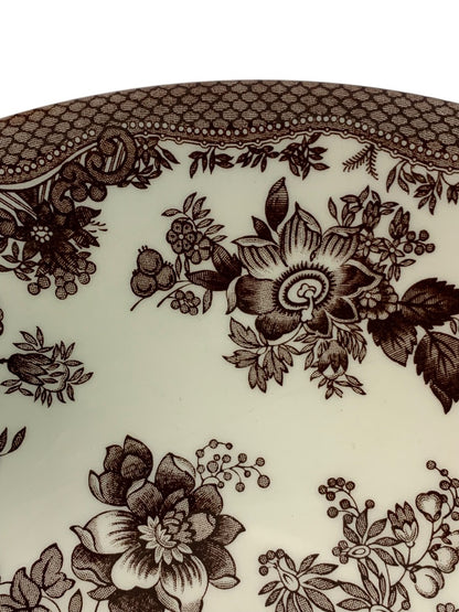 Royal Stafford Asiatic Pheasant Serving Bowl Brown 10.25 Inch Diameter