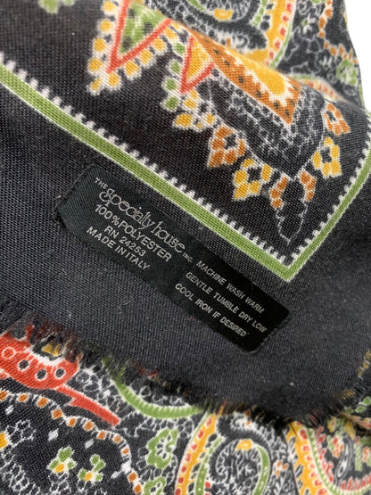 Lightweight Scarf Raw Edge 34 Inches Square