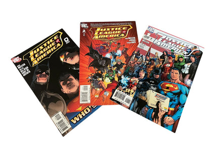 DC Justice League of America #0-2 Meltzer Benes Hope