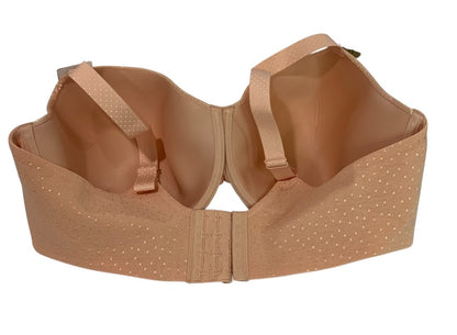 42DDD Wacoal Back Appeal Tshirt Bra New Peach Lined Underwire 853303