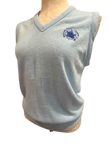 Medium Lady Pickering Sweater Vest Vintage Basking Ridge Country Club 1950s