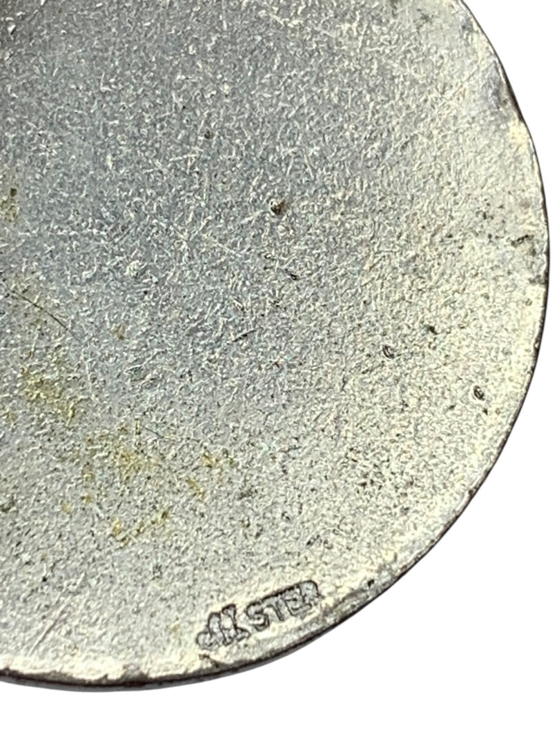 Silvertone Vintage Charm Childrens Center Department of Welfare City 1.1 Inch