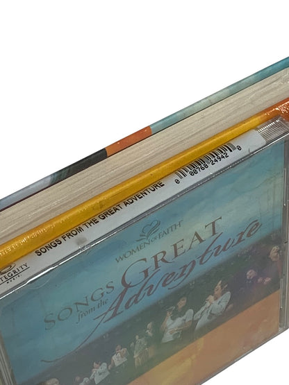 New Women of Faith The Great Adventure Hardcover Book CD Set