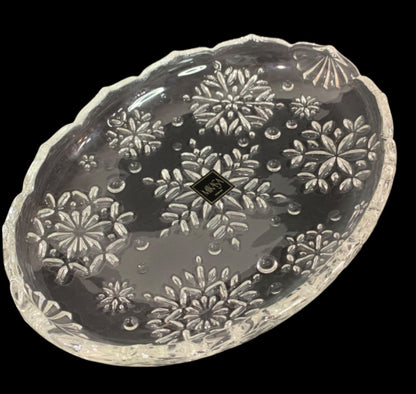 Mikasa Germany Sweet Dish 9.25 Inch Snowflake SA 960/347