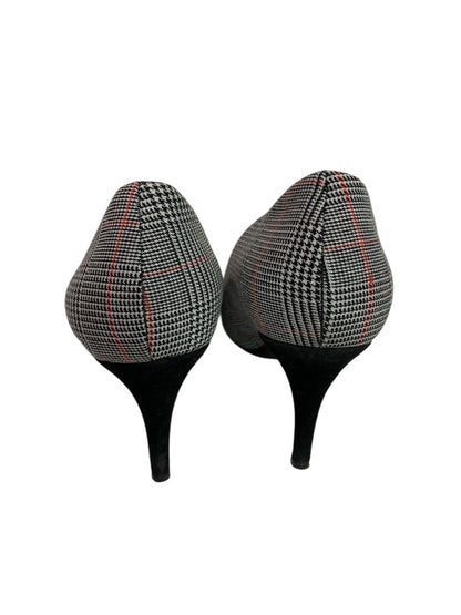 Size 6 Aerosoles Womens Plaid Black Heels Deal Breaker 3 Inch