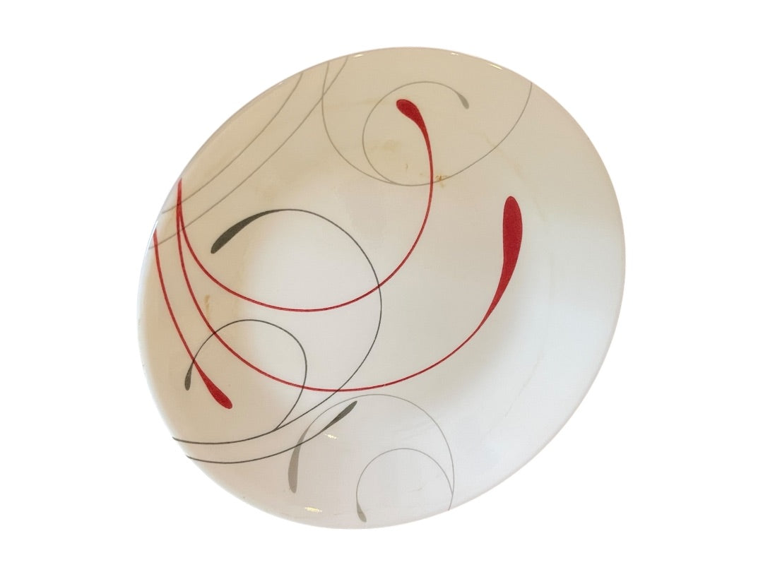Corelle Splendor Set of 4 Dessert Plates Made in USA 6.75 Inch