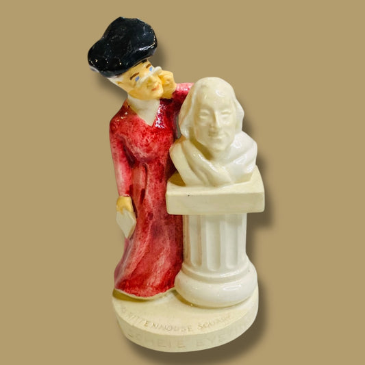 Sebastian Miniatures Figurine Mrs Rittenhouse Square Signed 3 Inch