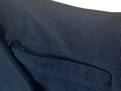 Large Adidas Climawarm 3/4 Zip Mens Pull Over Thermal Shirt Navy Blue