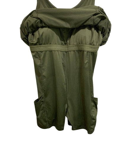 XXL All in Motion Womens Tennis Golf Dress Undershorts Sleeveless Dark Green